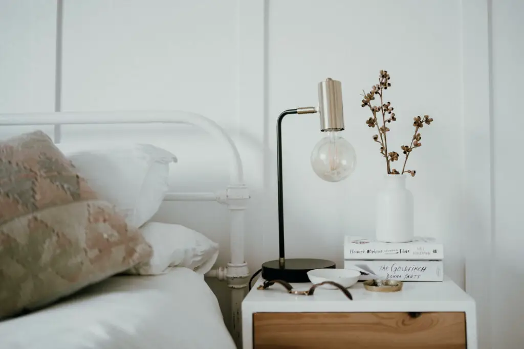 Light your bedside table