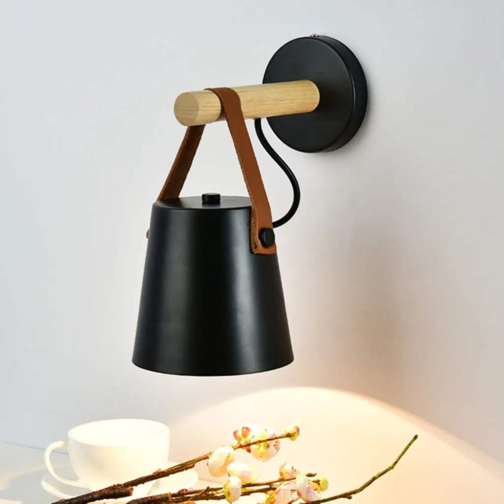 Wooden Wall lamp 7